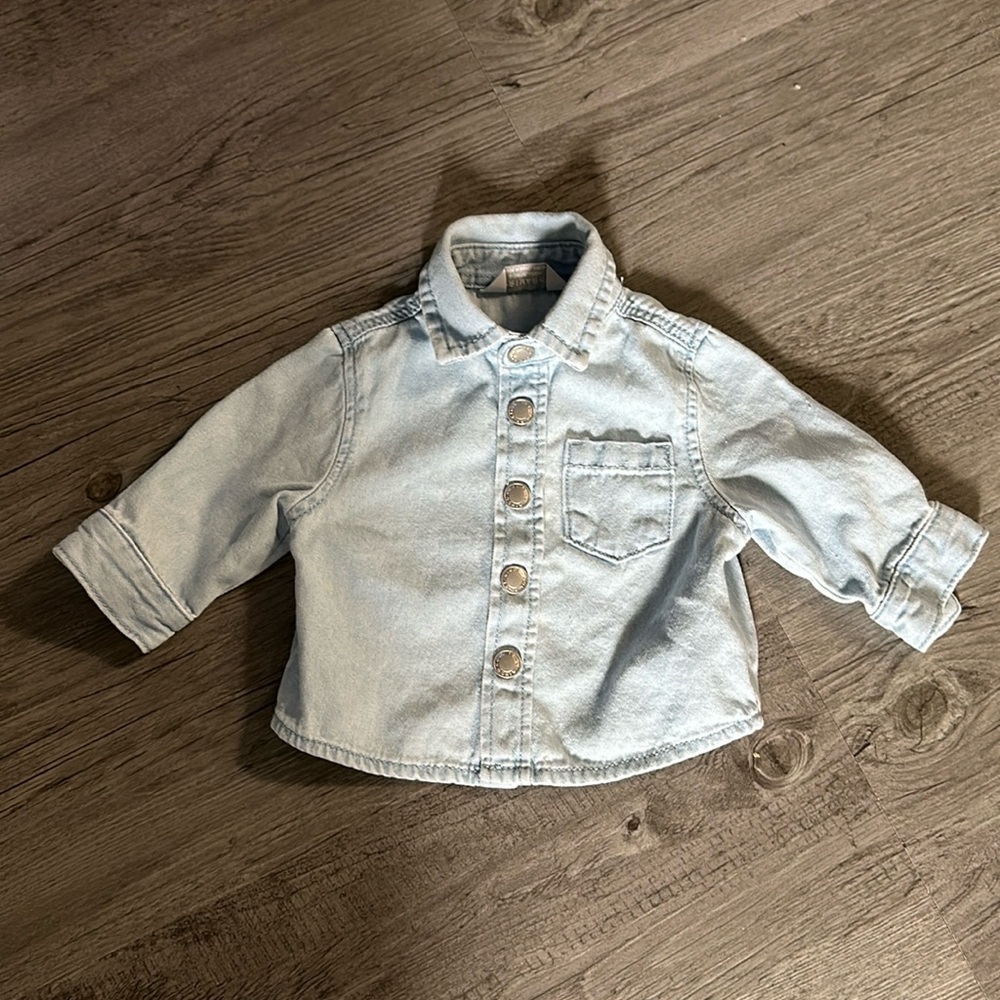 Baby denim shirt